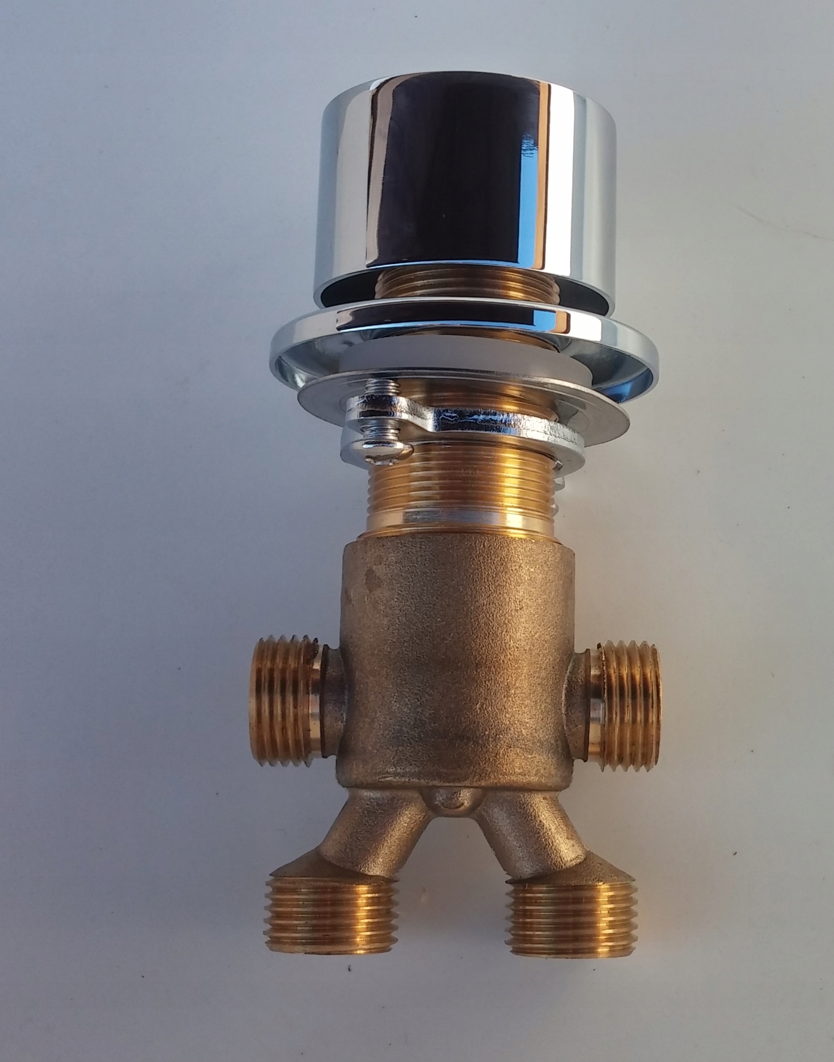 Pokrętło 4 funkcyjne do wanny kabiny komplet zawór Kolor chrom