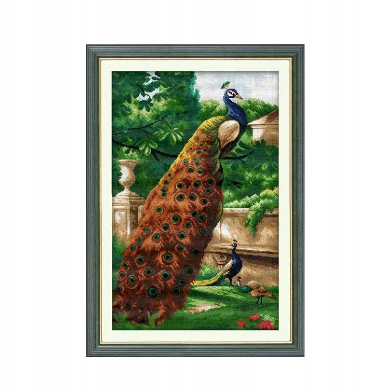 Křížková výšivka počítaná sada (kanva, mulina)