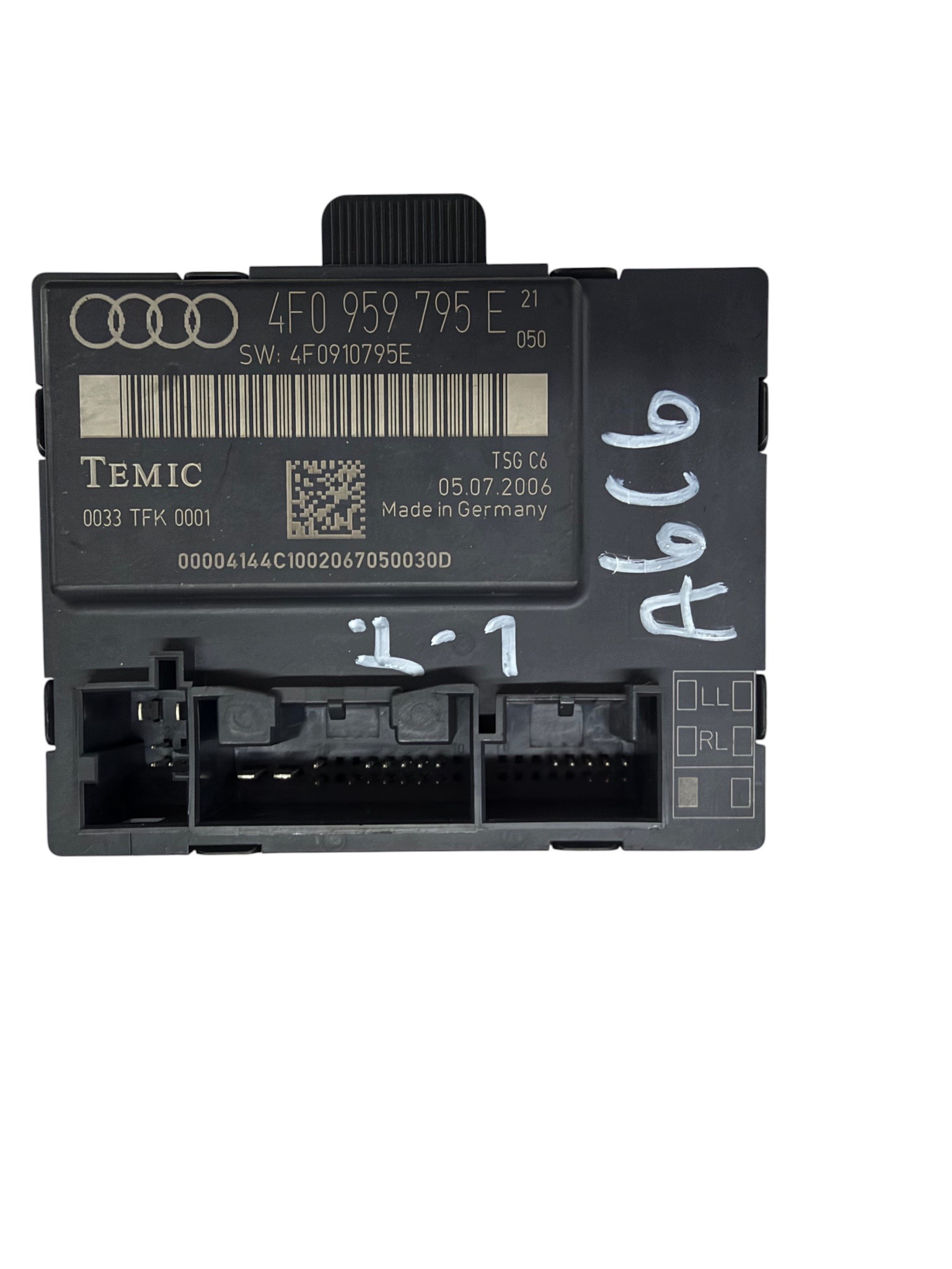 bedienteil modul tür links heck AUDI A6 C6 4F0959795E
