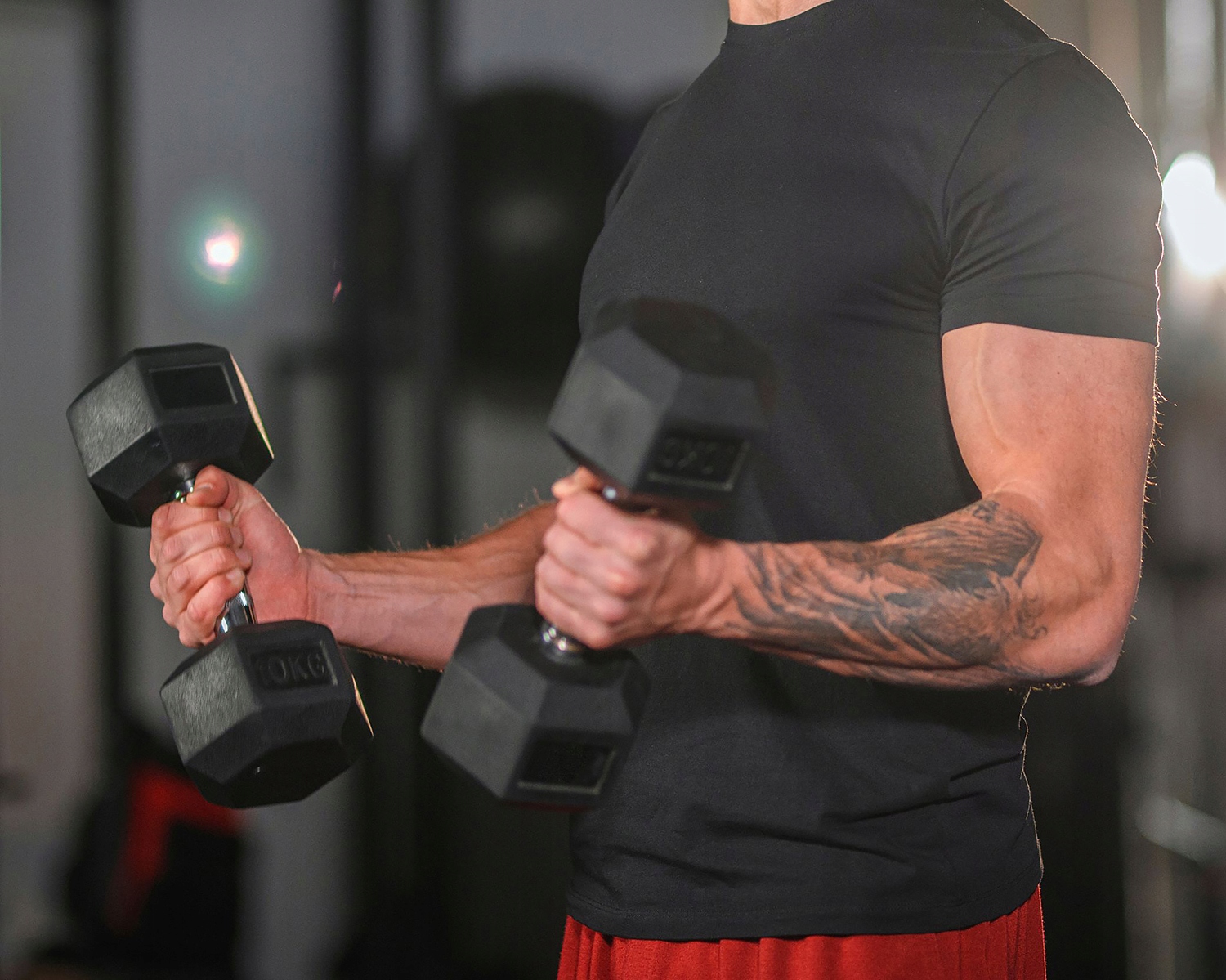 HANTEL SZTANGIELKA CIĘŻAREK HEX STAŁY CIĘŻAR OGUMOWANY POWLEKANY 7,5KG Zakres regulacji wagi 7.5-7.5 kg