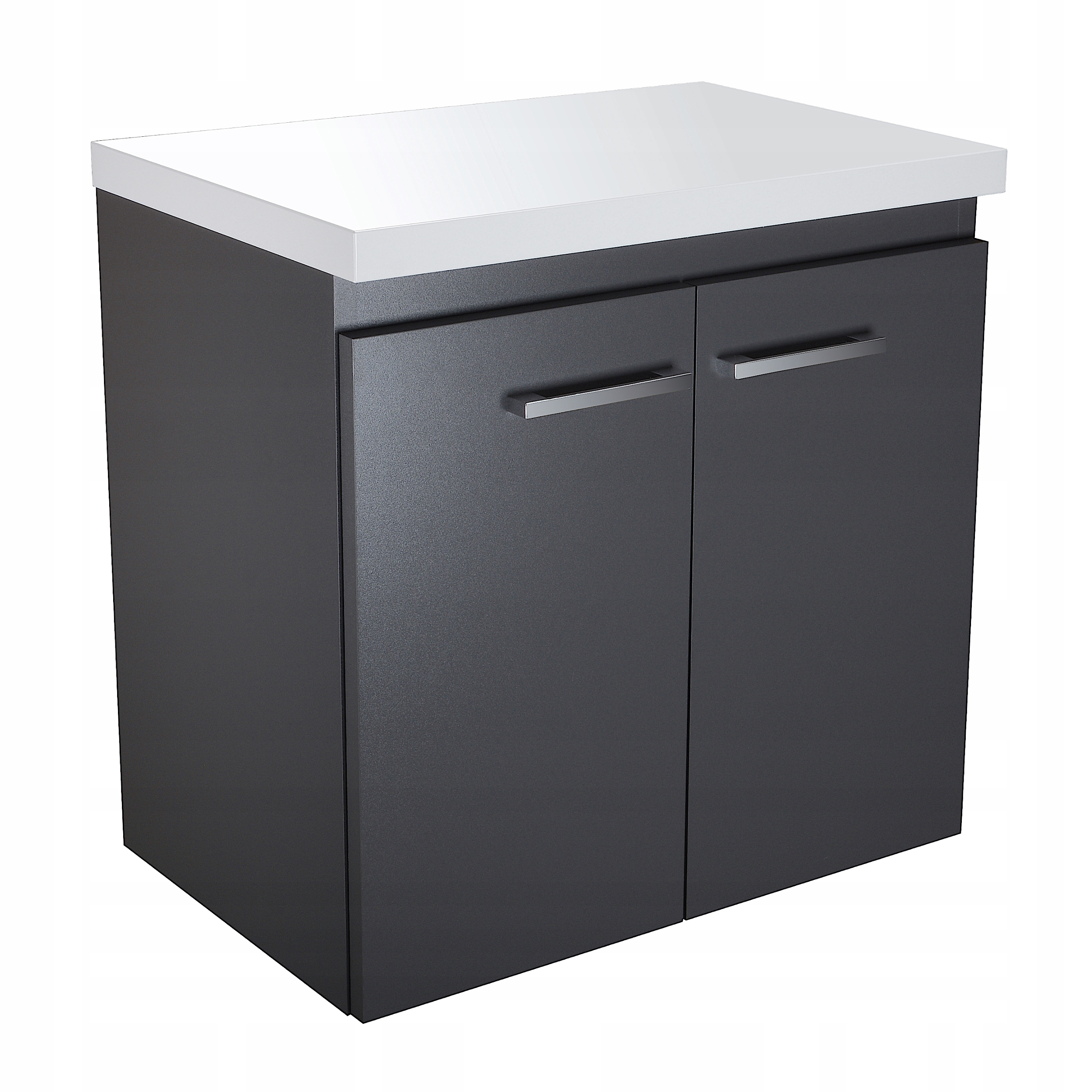 

Szafka Łazienkowa z Blatem 60cm Grafit
