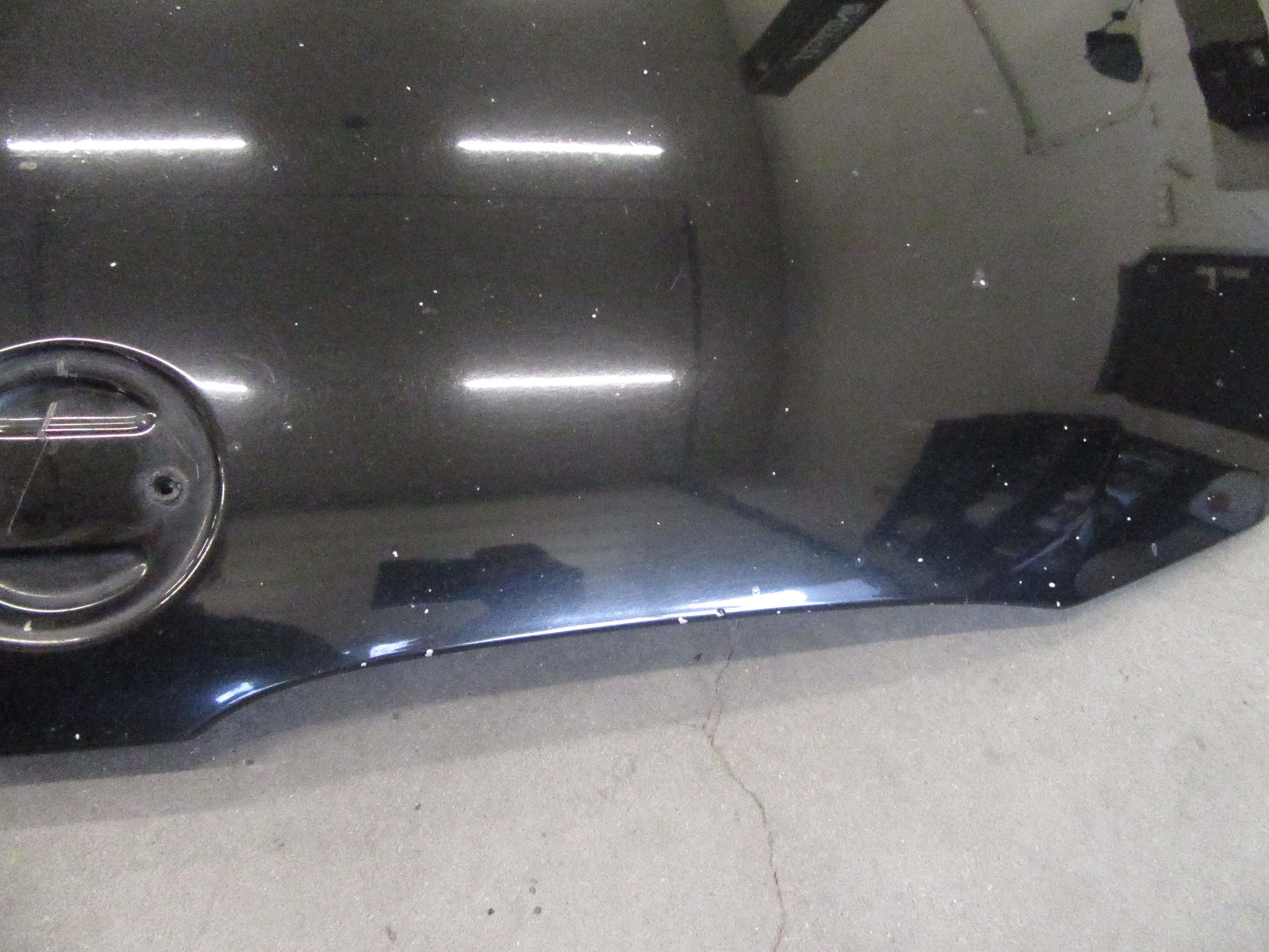 bonnet front front BMW 5 e60 e61 354 Blacksapphire metallic 475 black