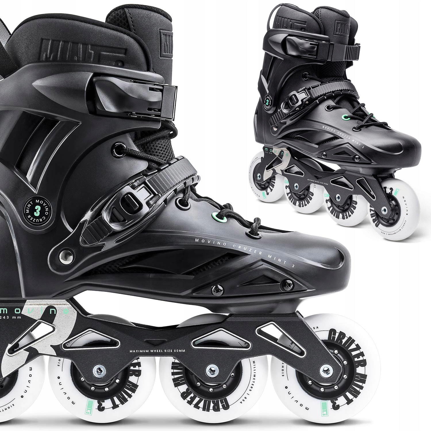 Rolki freeride do jazdy miejskiej Movino Cruzer MINT.3