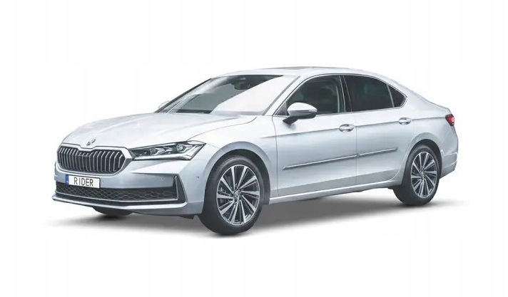 Bočné lišty dverí pre Škoda Superb IV, 2024-, Liftback, Combi