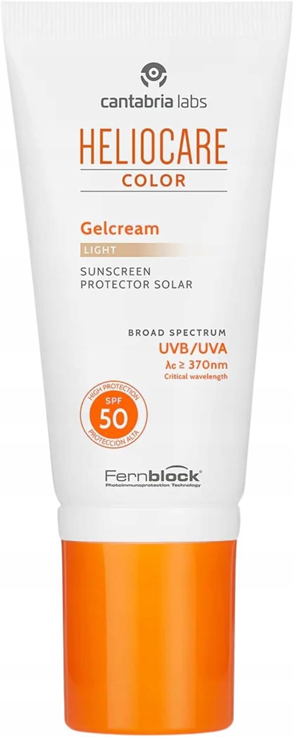 Heliocare Spf 50 Color Gel (gelcream) 50 ML Odstín: Světlý