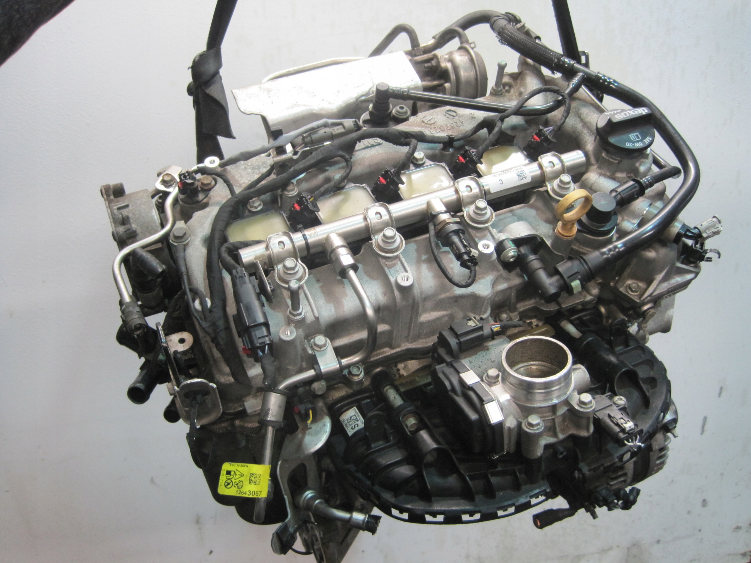 engine motor complete OPEL INSIGNIA B 1,5iT LFV