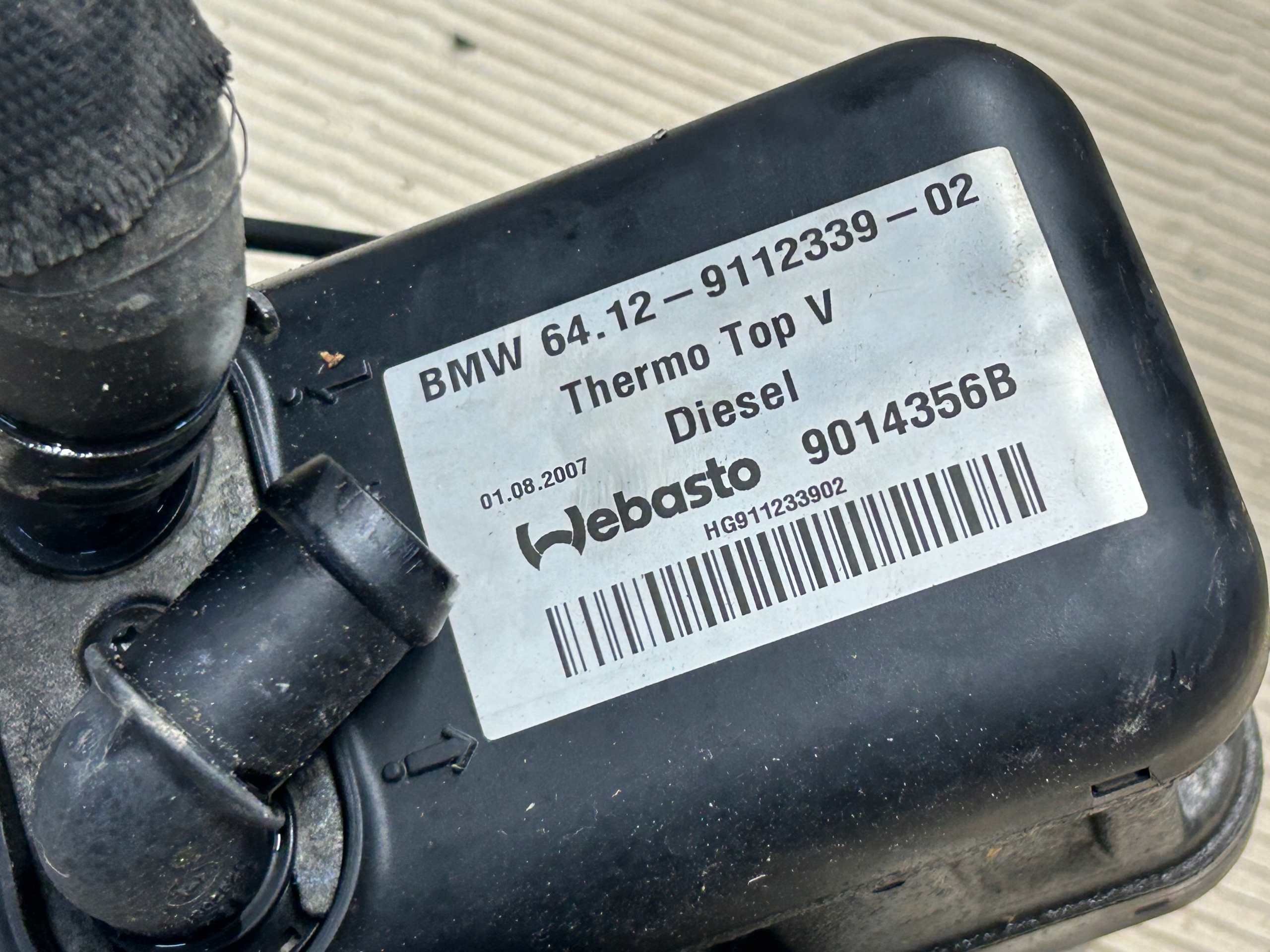 BMW E90 2,0 D WEBASTO 9014356B