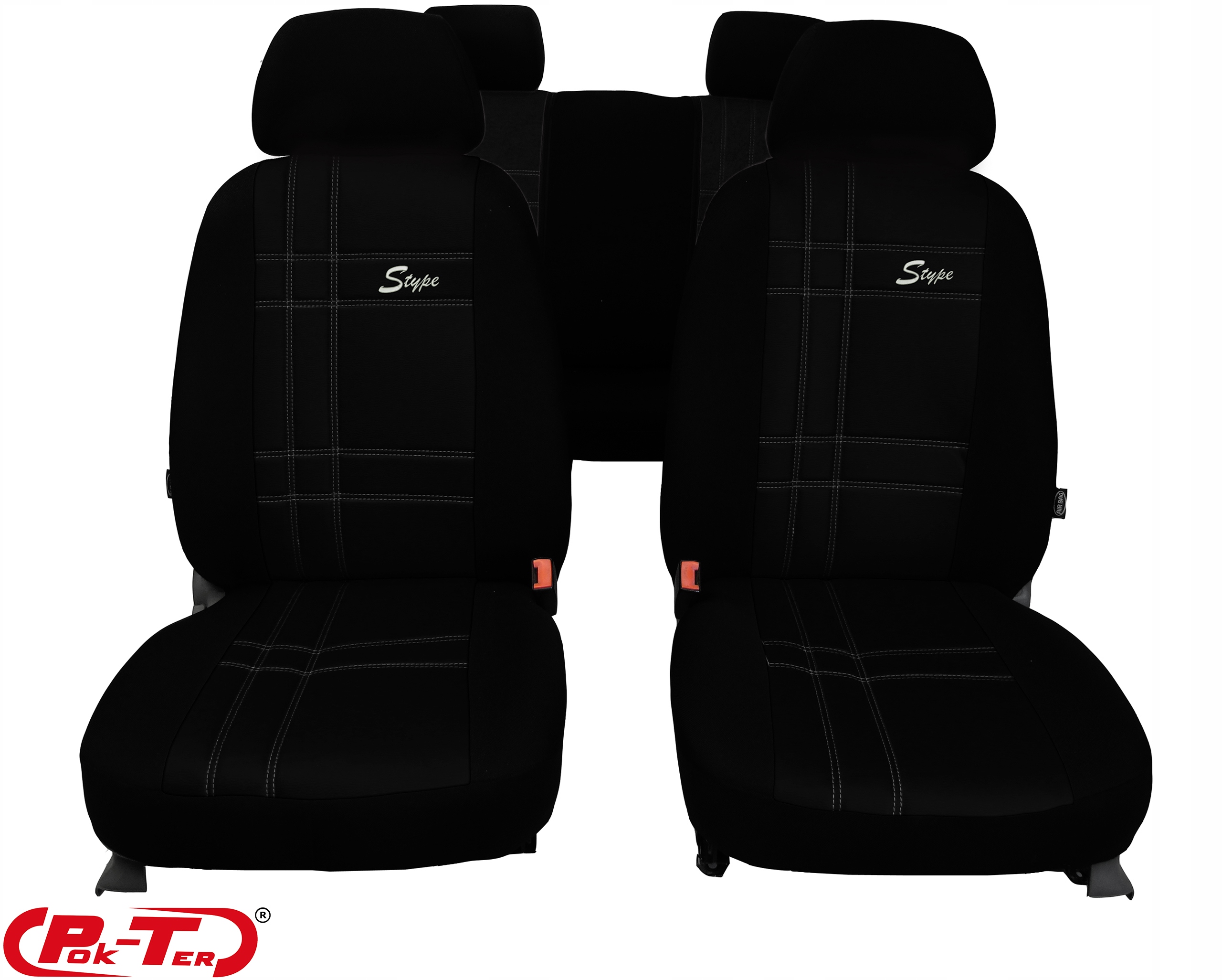 SKÓRA POKROWCE SAMOCHODOWE DO FORD FIESTA MK4 Typ pokrowiec