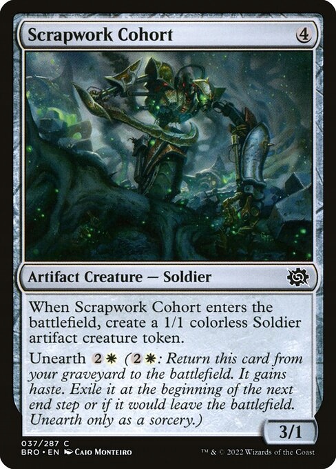 MtG: Scrapwork Cohort (BRO) *foil*