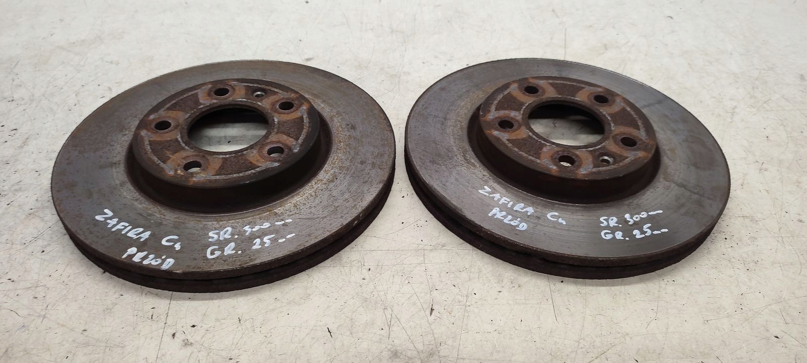 discs brake front Opel Zafira C 2,0 CDTI