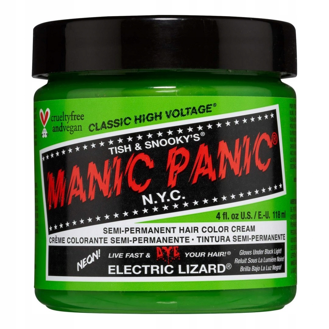 Barvení Classic Manic Panic Electric Lizard