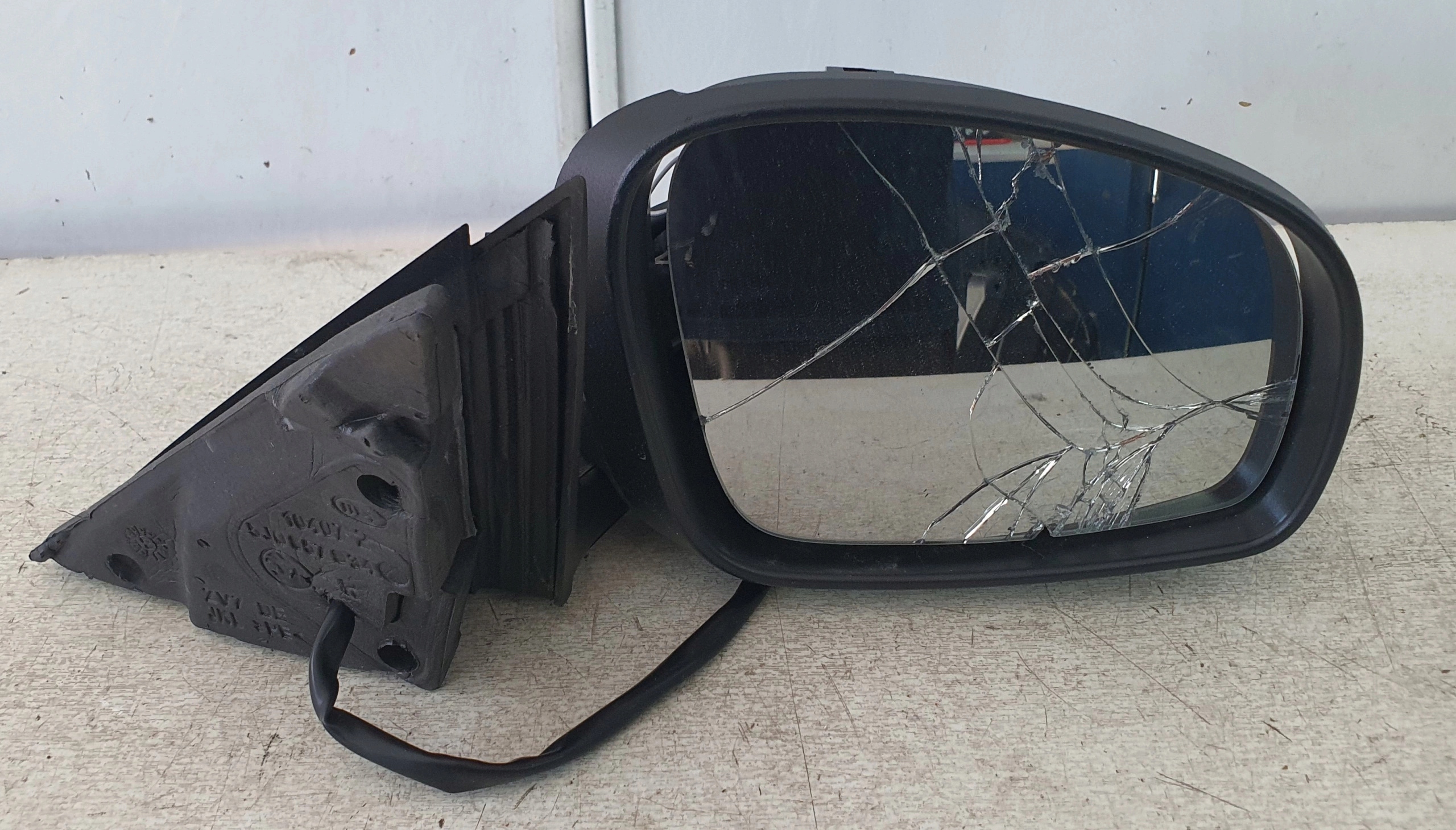 mirror right Skoda Fabia II lift 10-15 5 pin