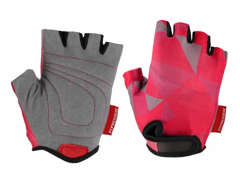 

Rękawiczki rowerowe na rower Kross Red Buzz r.M