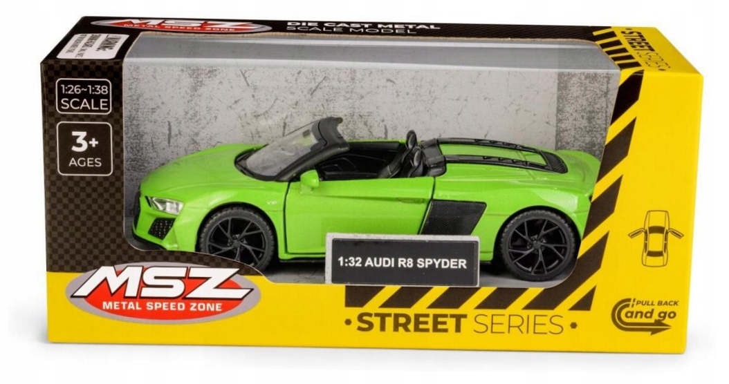 Audi R8 Spyder Green