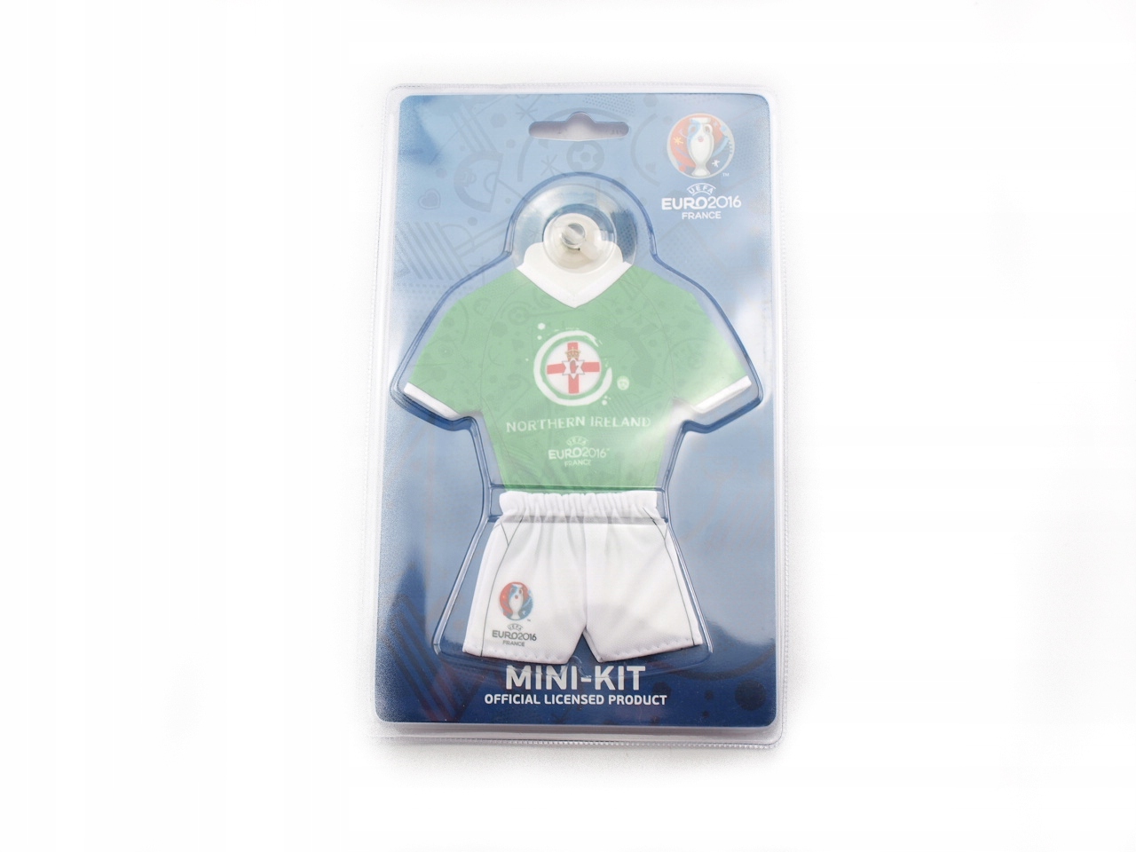 Uefa Euro 2016 Mini zestaw Mini koszulka 17 x12 cm z przyssawką Irlandia
