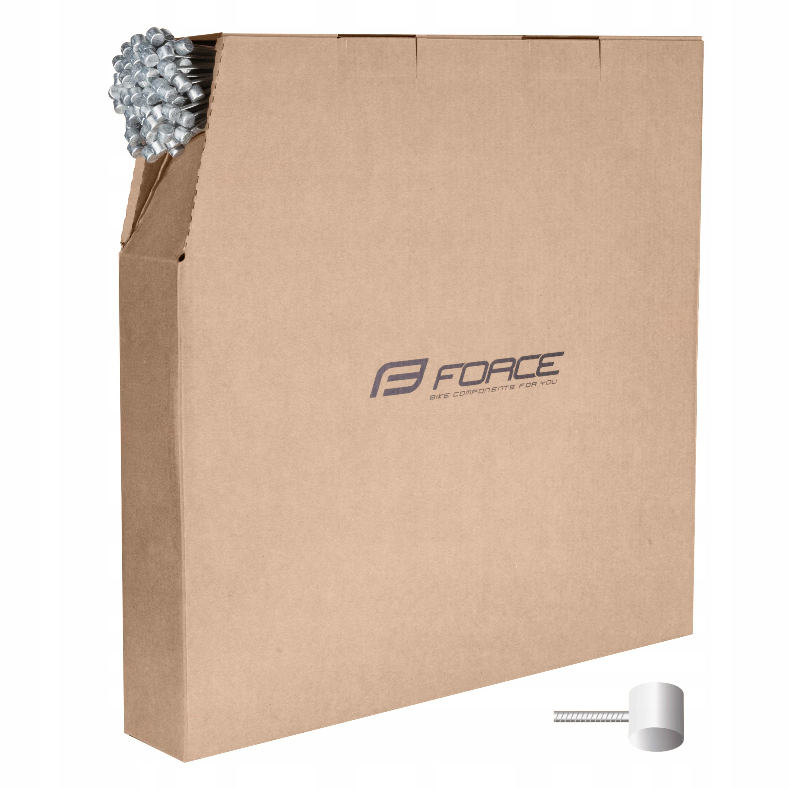 Force Lanko Brzdové Force Mtb 2,0m/1,5mm Ocelové Box