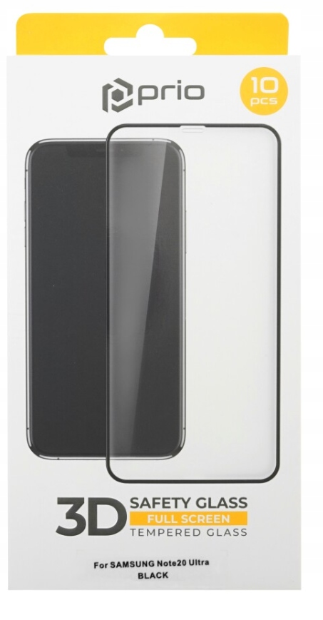 10kusů Tvrzené Sklo 3D Samsung Note20 Ultra