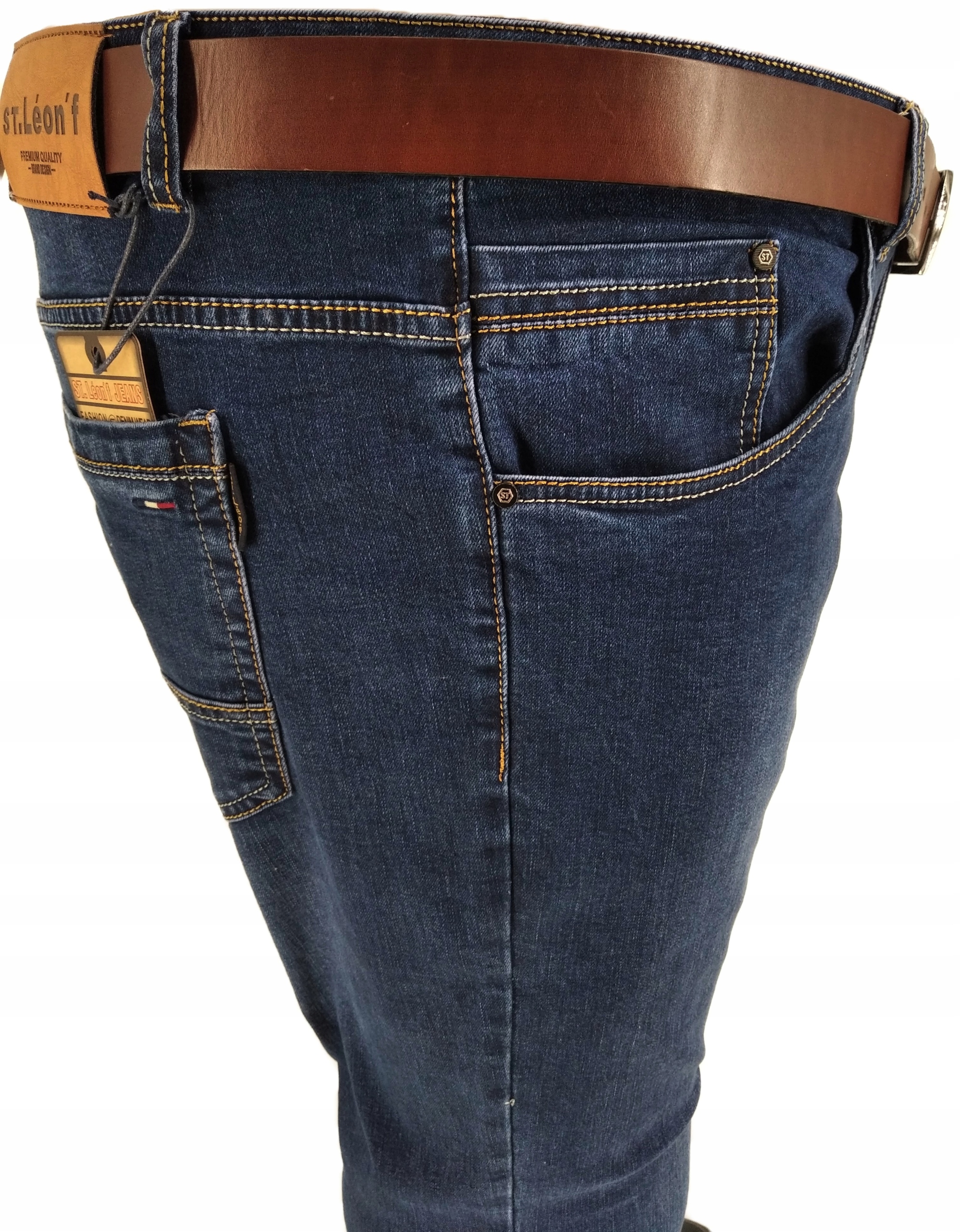 

Spodnie Męskie Jeans Nadwymiar W39 100-102 CM [st]