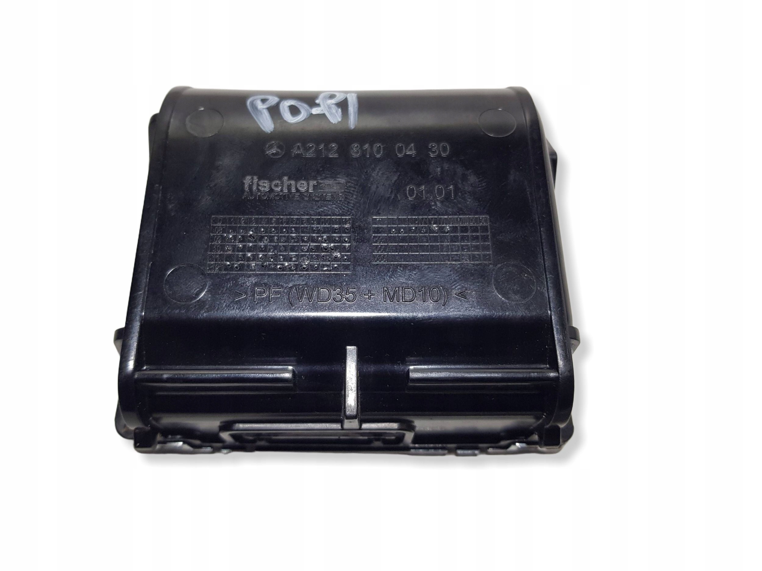 ashtray front podlokietnika tunelu chrom Mercedes E W212