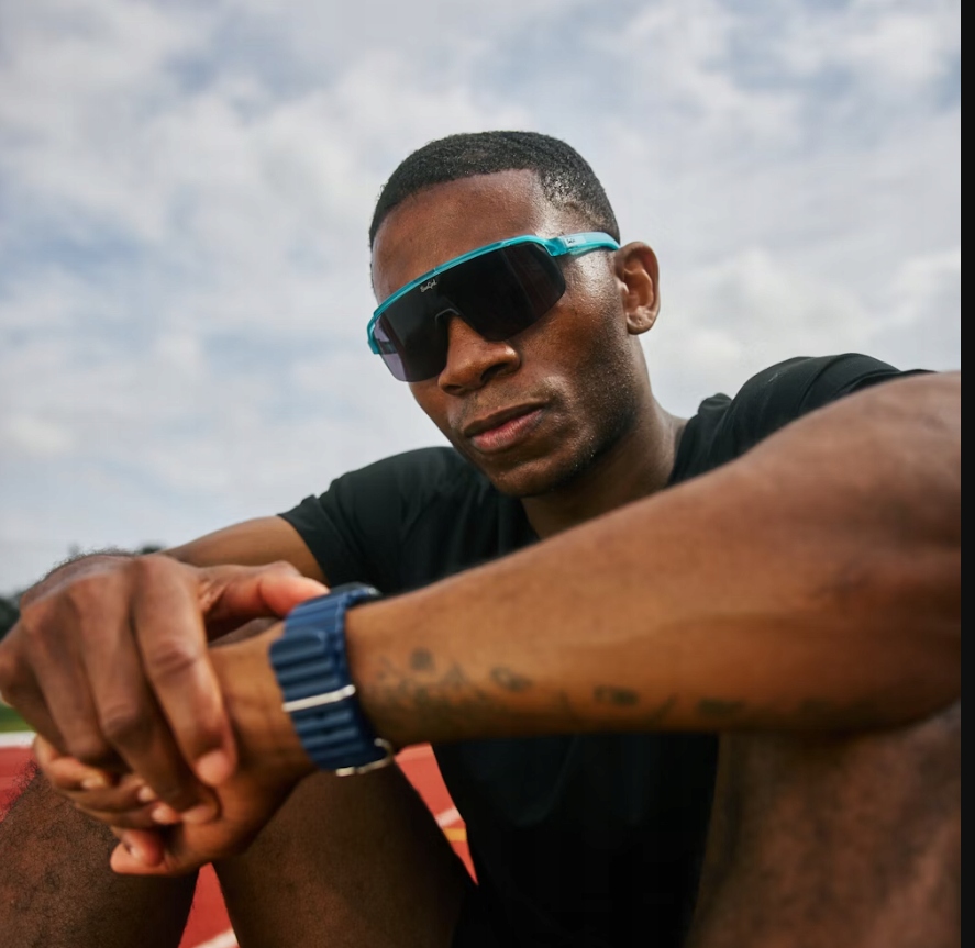 SunGod Forty2s Matné brýle se stříbrno-modrými skly