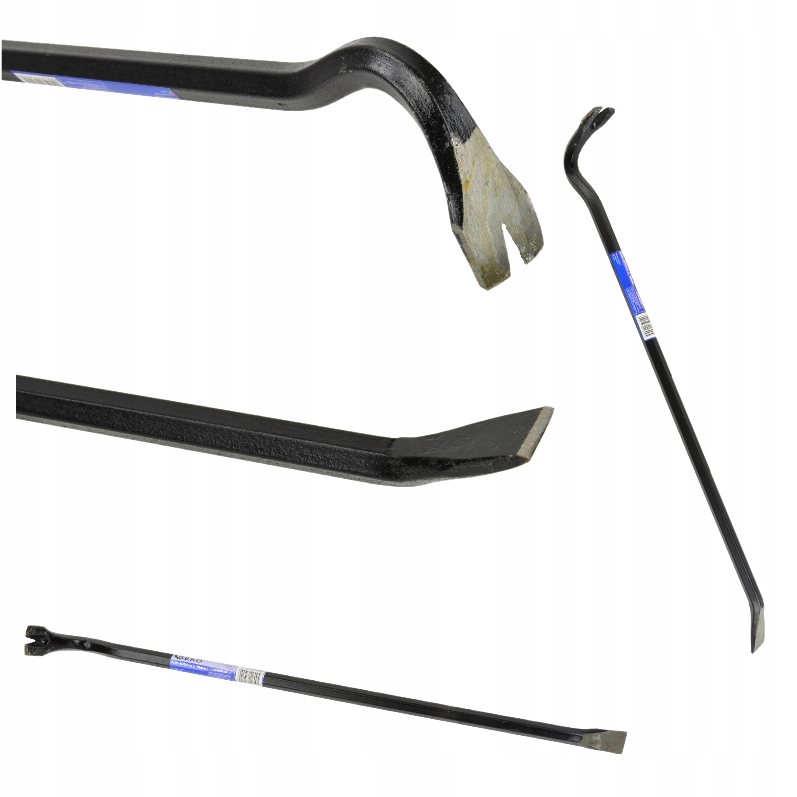 

Łom Łapka Do Usuwania Listew Gwoździ 600mm x 16mm