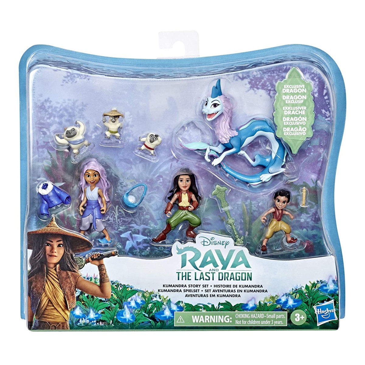 Hasbro Raya i Ostatni Smok Zestaw Figurek DISNEY E9474