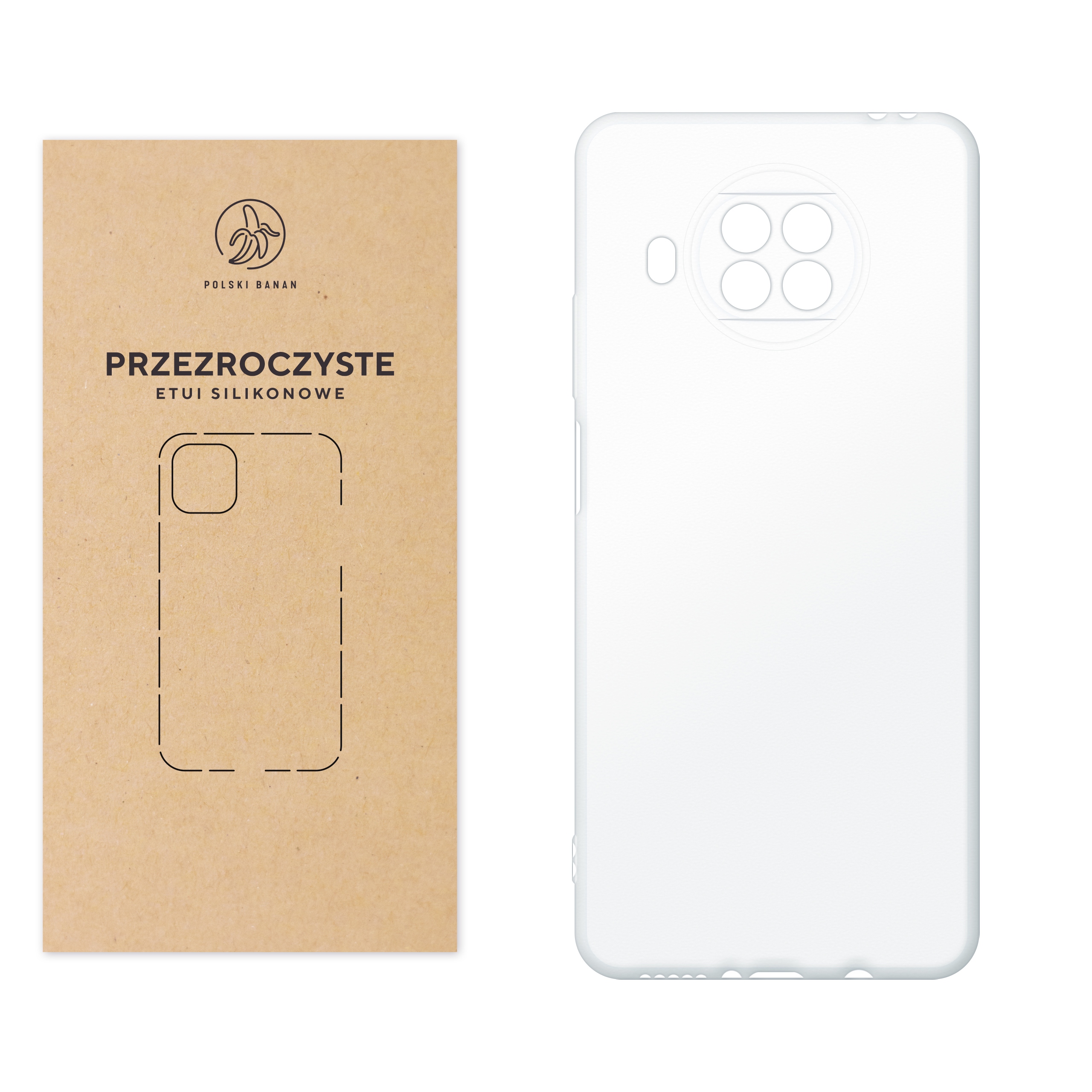 

Etui silikonowe Polski Banan do Xiaomi Mi 10T Lite