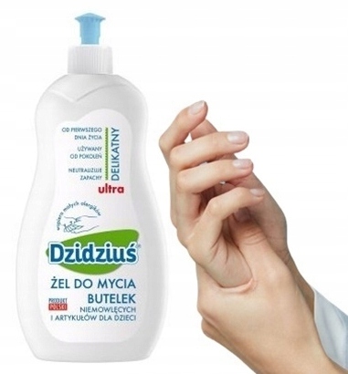 

Dzidziuś Żel Płyn Do Mycia Butelek Smoczków 500 ML