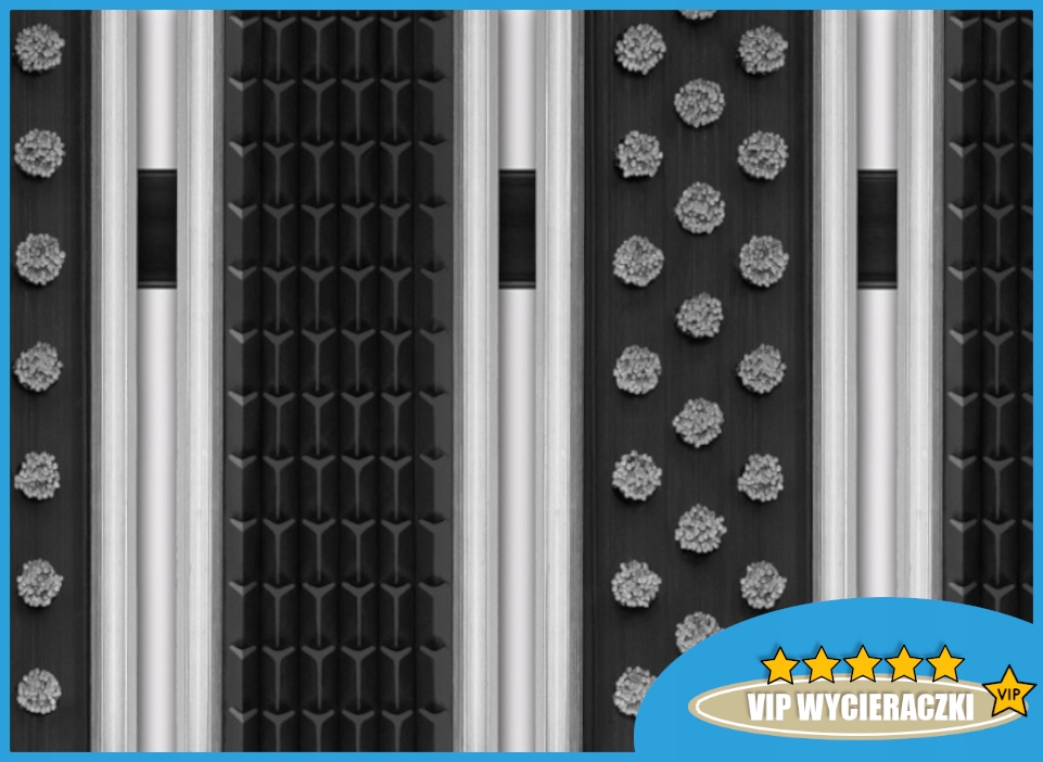 WYCIERACZKA WEJŚCIOWA SYSTEMOWA - wycieraczka zewnętrzna wpuszczana - 60x40 Rodzaj gotowa