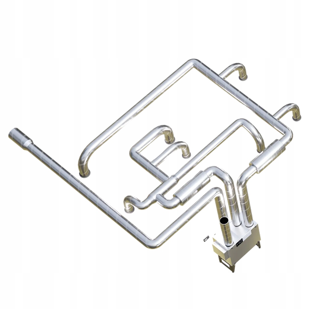 KANAŁ WENTYLACYJNY - RURA SPIRO - OCYNK fi 200 3m Kod producenta RURA SPIRO 200/3MB OCYNK