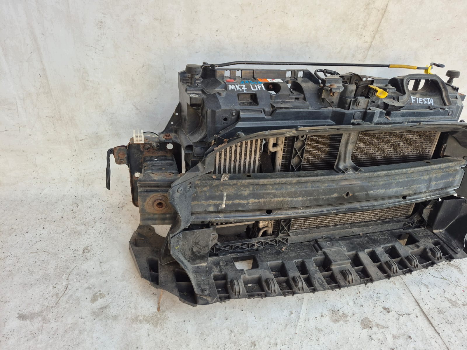 FORD FIESTA MK7 TDCI LIFT 12- front body wall front pillar radiator
