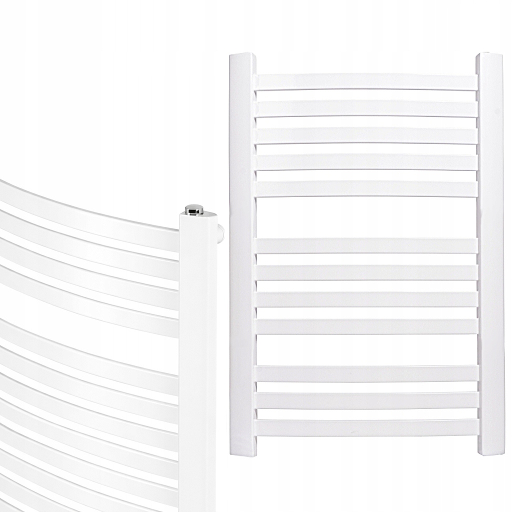 Nástenný Kúpeľňový Ohrievač Biely Rebrík GR2 750 x 570 MM 12 Rebier 496 W