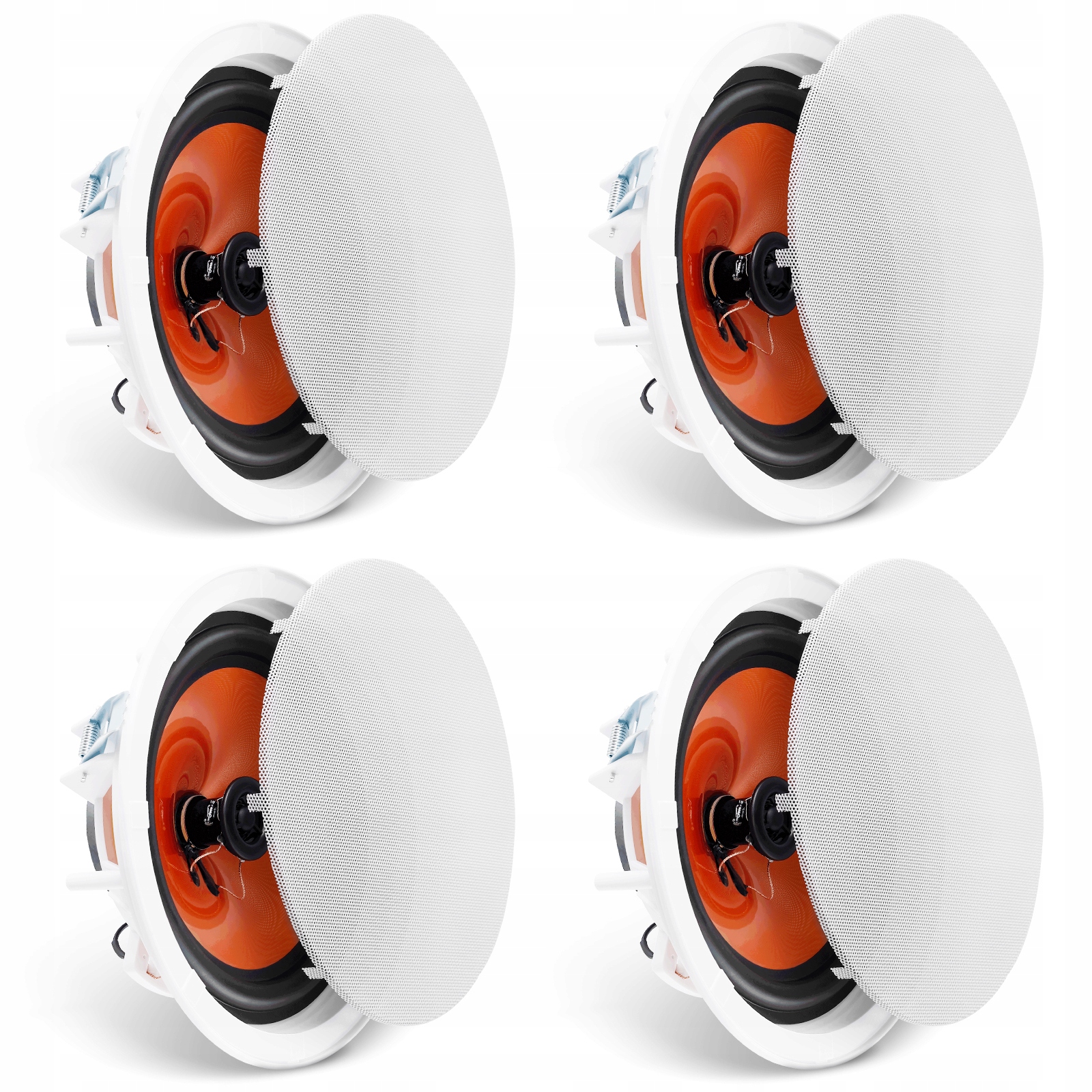 Vevor Sada 4 Stropných Reproduktorov 20 CM 100 W, Profesionálny Systém