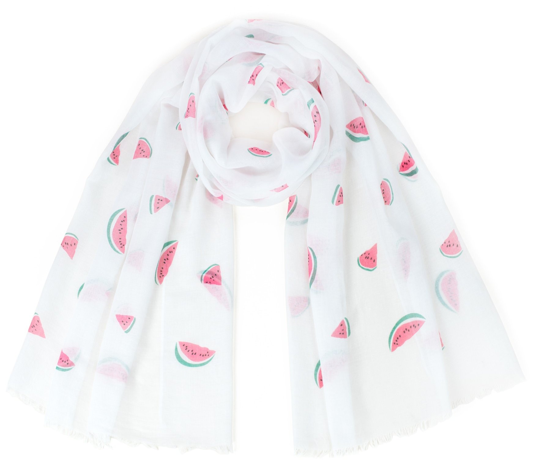 

Szaleo zwiewny Szal Watermelon juice sz20141-1