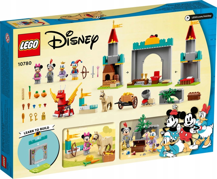 LEGO 10780 DISNEY MIKI I PRZYJACIELE OBROŃCY ZAMKU Numer produktu 10780