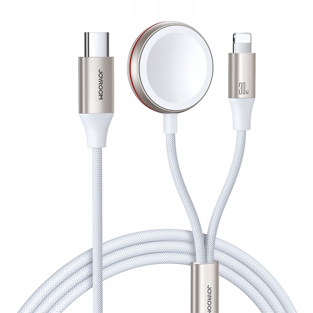 2w1 Kabel Lightning do iPhone i ładowarka indukcyjna do Apple Watch Usb-c 1