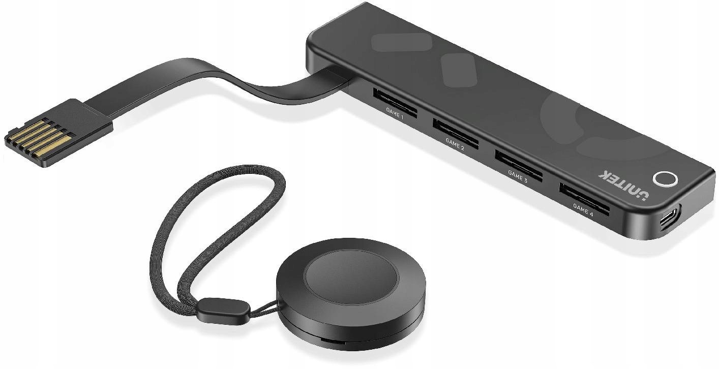 Unitek Čítačka 4 kariet Nintendo Switch diaľkové ovládanie