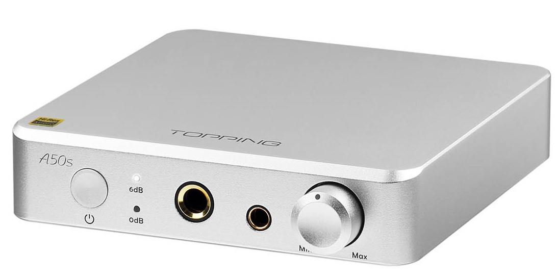WZMACNIACZ SŁUCHAWKOWY TOPPING A50S SILVER