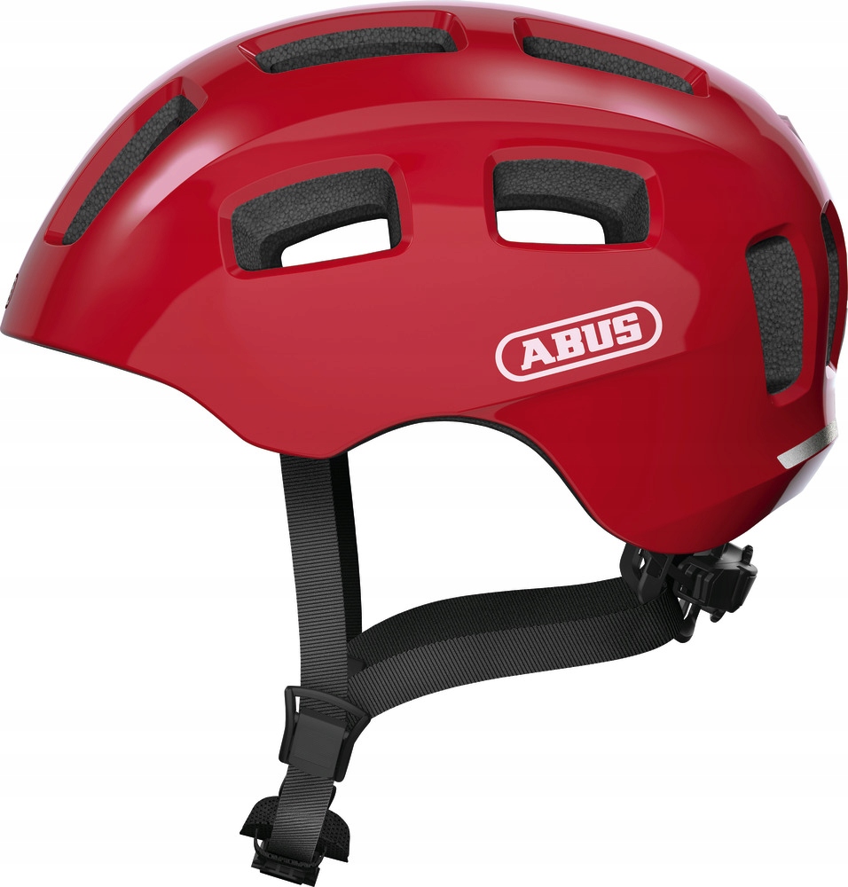 Kask rowerowy dziecięcy Abus Youn-I 2.0 M 52-57 Led Blaze Red