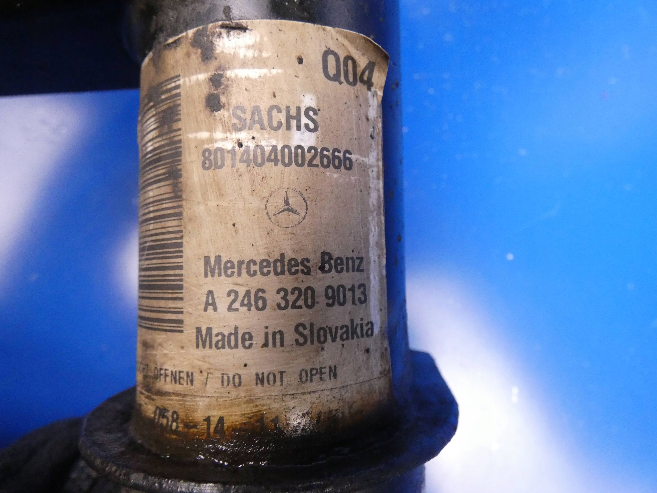 MERCEDES B KLASA W246 A W176 shock absorber right front front