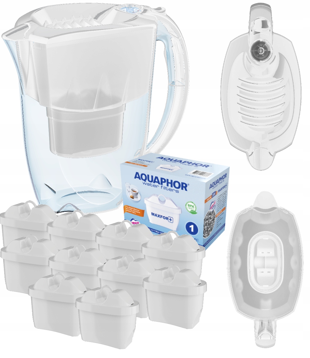 

Dzbanek filtrujący Aquaphor 2,8L 10 x wkł Maxfor