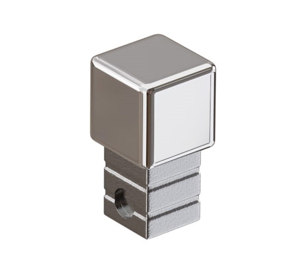 

Kostka Wykończeniowa Profil Srebrna Połysk 12,5