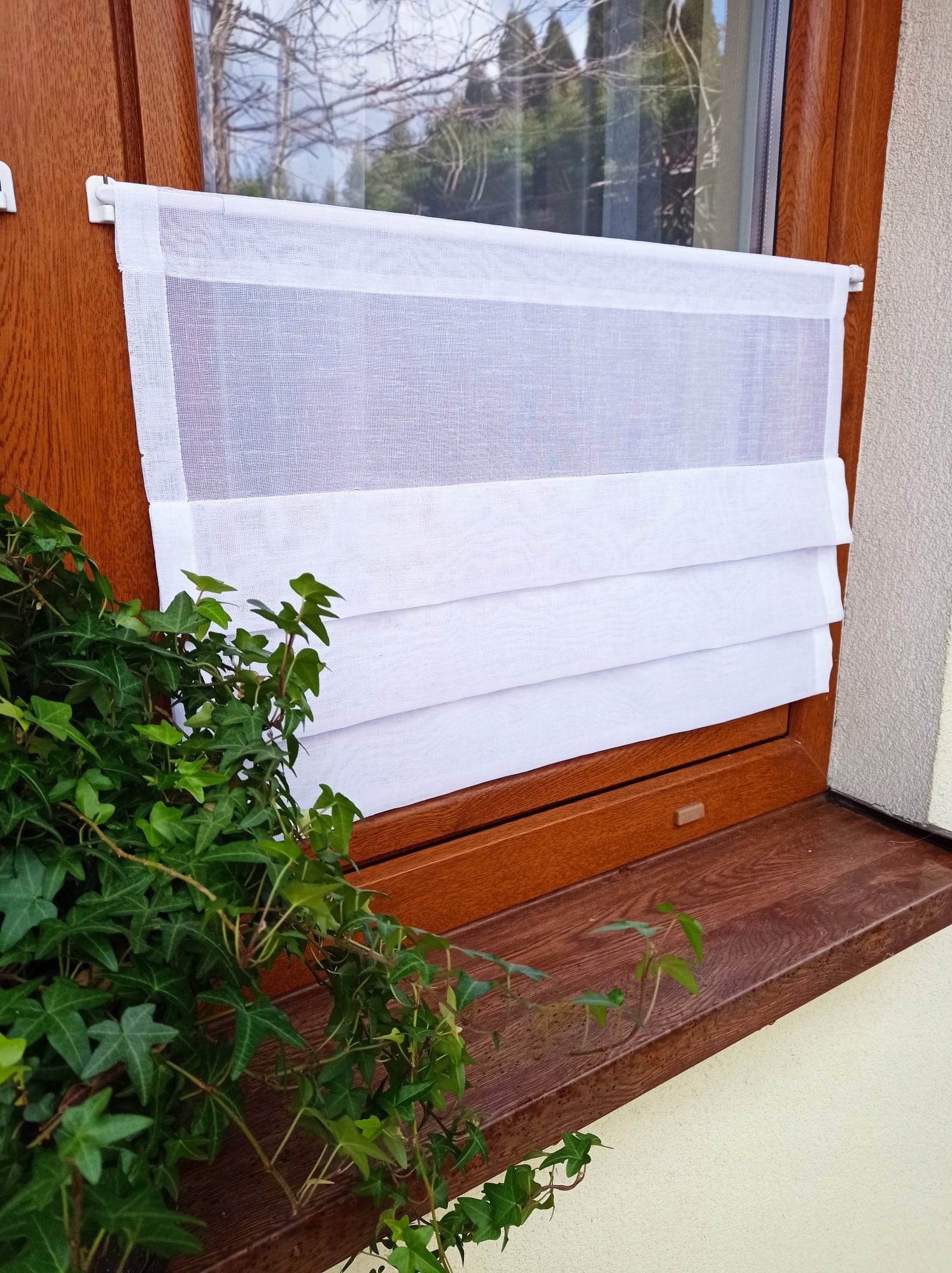 Firana zazdrostka batyst 40 x 10 cm Rodzaj Firana pojedyncza