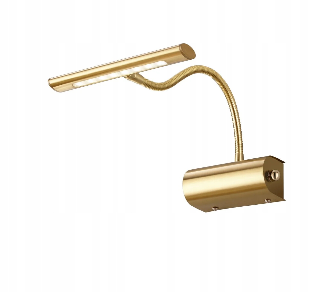 Led Nástěnné Svítidlo Curtis Trio Mosazné/Bílé 380lm 3000K IP20