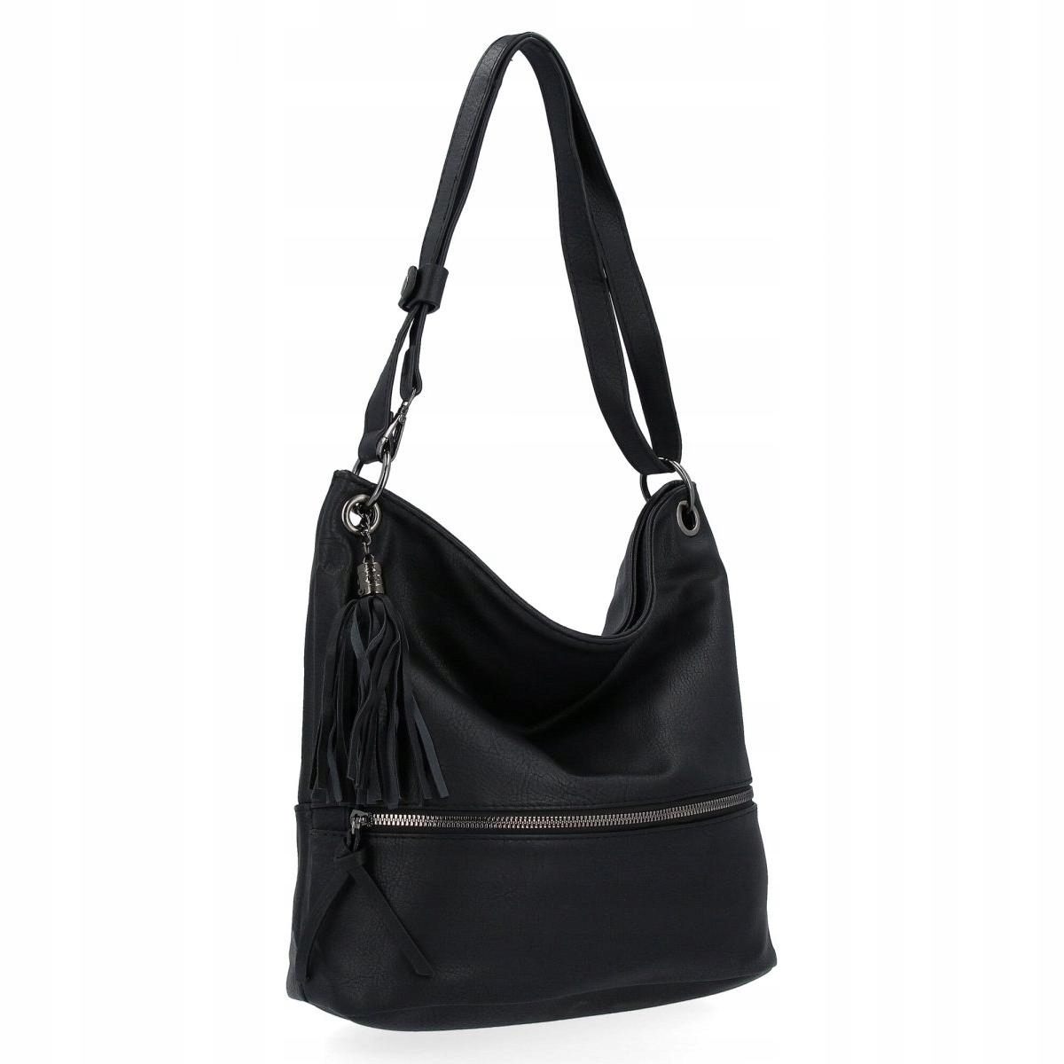 Uniwersalna Torebka Damska firmy Hernan HB0151 Czarna