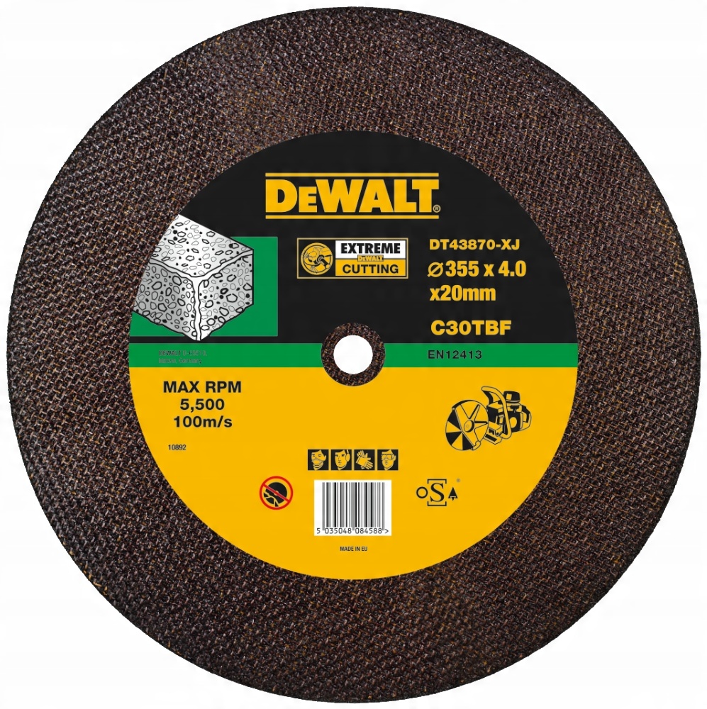 

Dewalt DT43870 Tarcza Korundowa 350X20X4,2MM