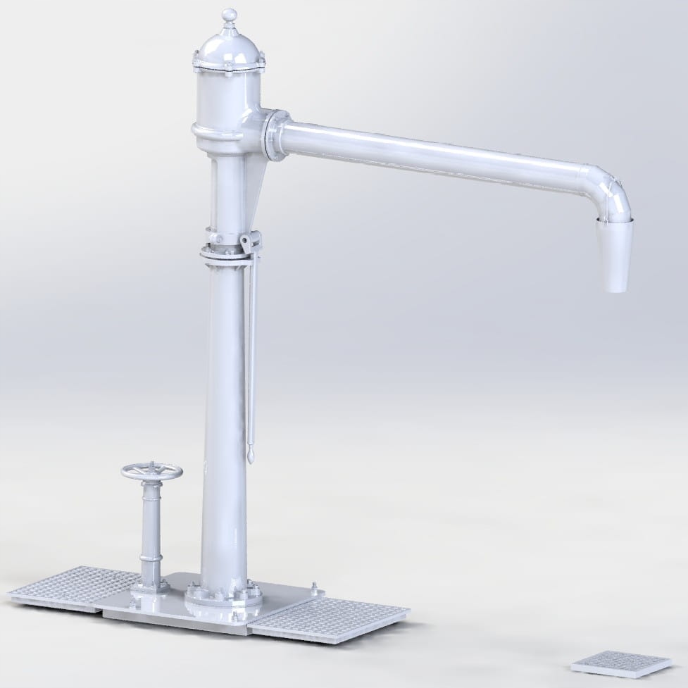 Vodní jeřáb celá sada č. 2 1:35