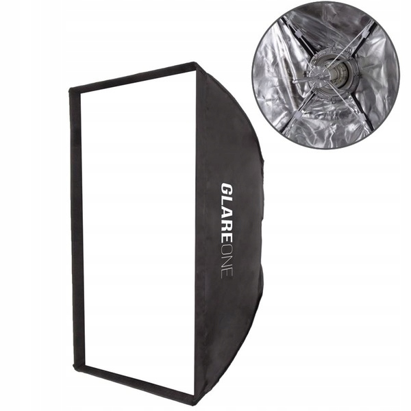 GlareOne Softbox Easy Fold 60x90cm szybki montaż