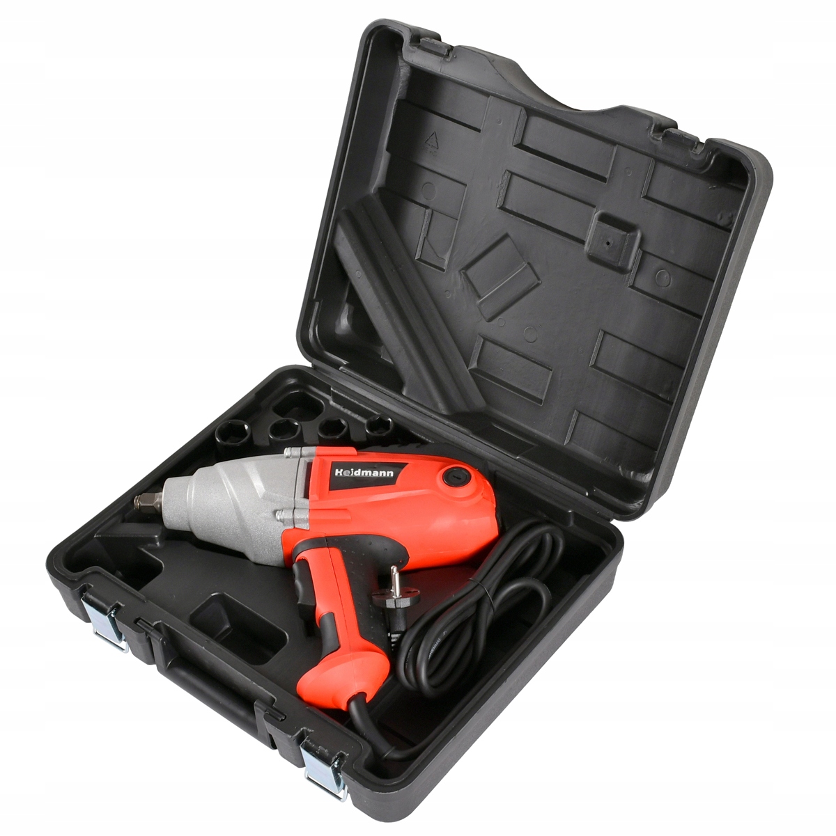 KLUCZ ELEKTRYCZNY UDAROWY DO KÓŁ 800Nm LCD 1/2" NASADKI CRV Rodzaj silnika silnik szczotkowy