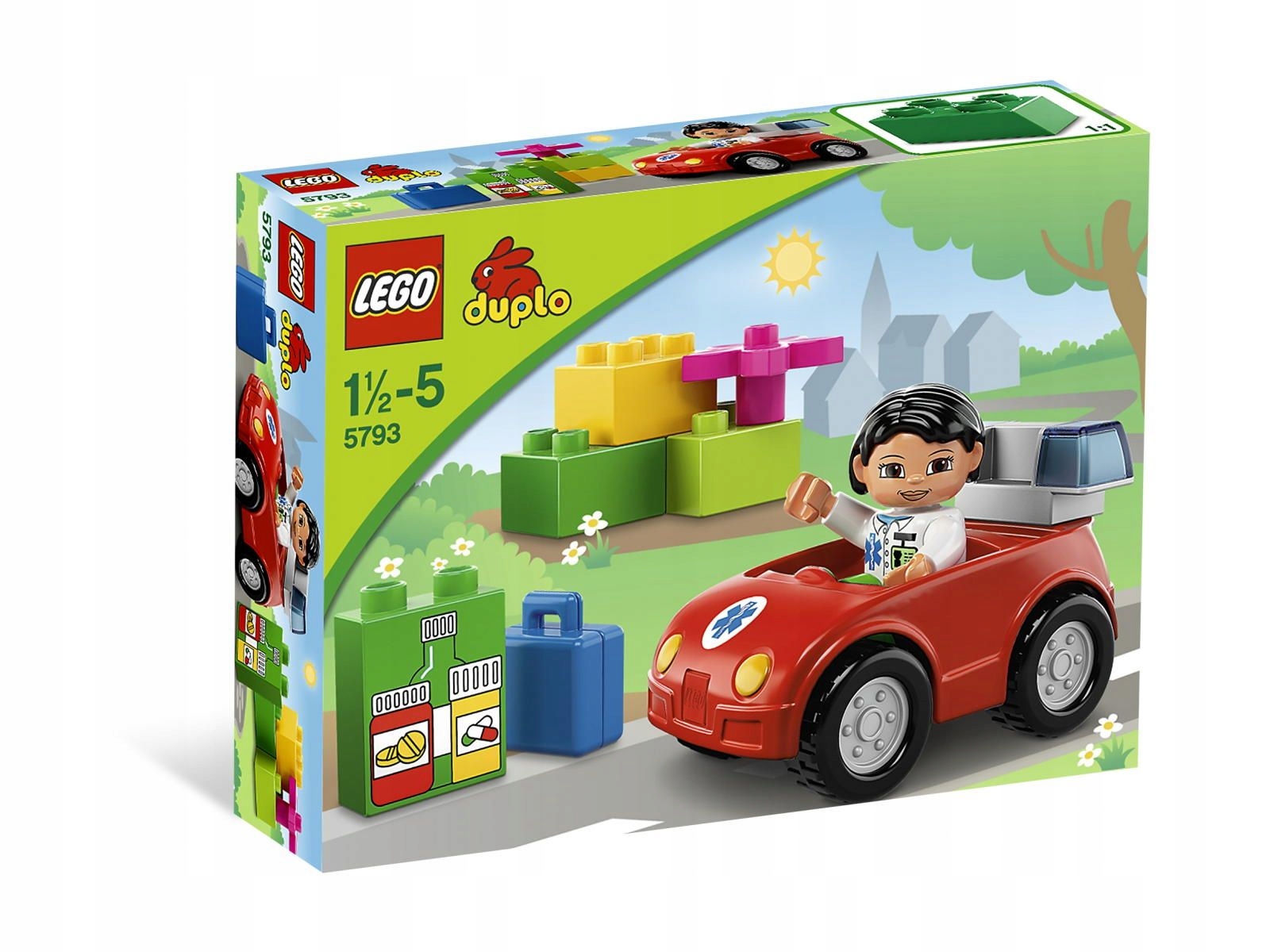Lego Duplo 5793 Samochód Pielęgniarki